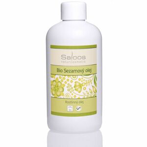 Saloos (Salus) SALOOS szezám olaj - tiszta növényi bio masszázsolaj és testolaj Kiszerelés: 250 ml kép