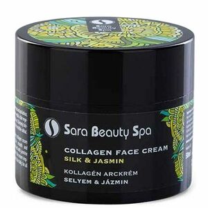 Sara Beauty Spa kollagén arckrém – Selyem & Jázmin kép