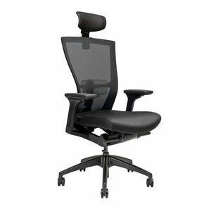 OfficePro Merens ergonomikus irodai szék Szín: fekete, Fejtámla: fejtámlával együtt kép