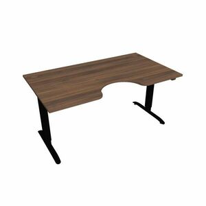 Hobis Motion Ergo elektromosan állítható magasságú íróasztal - 2 szegmensű, standard vezérléssel Szélesség: 160 cm, Szerkezet színe: fekete RAL 9005, … kép
