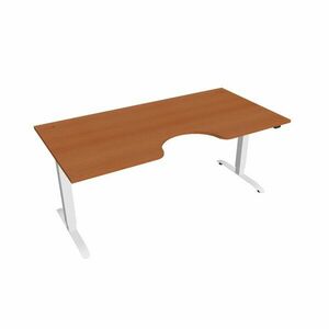Hobis Motion Ergo elektromosan állítható magasságú íróasztal - 2 szegmensű, standard vezérléssel Szélesség: 180 cm, Szerkezet színe: fehér RAL 9016, … kép