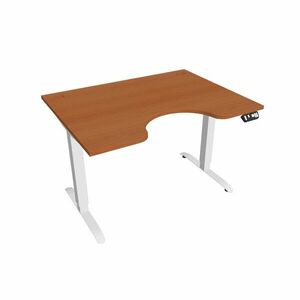 Hobis Motion Ergo elektromosan állítható magasságú íróasztal - 2M szegmensű, memória vezérléssel Szélesség: 120 cm, Szerkezet színe: fehér RAL 9016, … kép