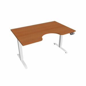 Hobis Motion Ergo elektromosan állítható magasságú íróasztal - 2M szegmensű, memória vezérléssel Szélesség: 140 cm, Szerkezet színe: fehér RAL 9016, … kép