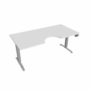 Hobis Motion Ergo elektromosan állítható magasságú íróasztal - 2M szegmensű, memória vezérléssel Szélesség: 180 cm, Szerkezet színe: szürke RAL 9006, … kép