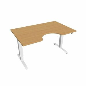 Hobis Motion Ergo elektromosan állítható magasságú íróasztal - 3 szegmensű, standard vezérléssel Szélesség: 120 cm, Szerkezet színe: fekete RAL 9005, … kép
