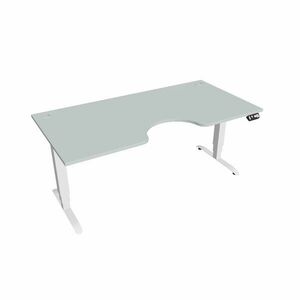 Hobis Motion Ergo elektromosan állítható magasságú íróasztal - 3M szegmensű, memória vezérléssel Szélesség: 180 cm, Szerkezet színe: fehér RAL 9016, … kép