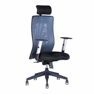 OfficePro Calypso Grand ergonomikus irodai szék Szín: antracit, Fejtámla: fejtámlával együtt kép