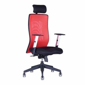 OfficePro Calypso Grand ergonomikus irodai szék Szín: piros, Fejtámla: fejtámlával együtt kép