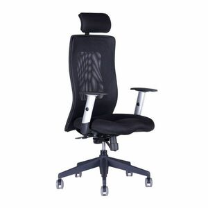 OfficePro Calypso Grand ergonomikus irodai szék Szín: fekete, Fejtámla: fejtámlával együtt kép