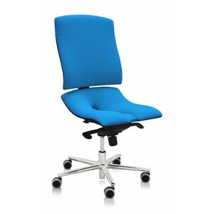 Asana Steel Standard ergonomikus irodai szék Kárpit színe: Atlantic Kék 66086, Kartámla: kartámla nélküli kép