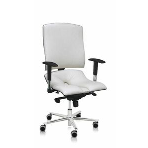 Asana Steel Standard ergonomikus irodai szék Kárpit színe: ECO-bőr Krém 554, Kartámla: kartámla nélküli kép
