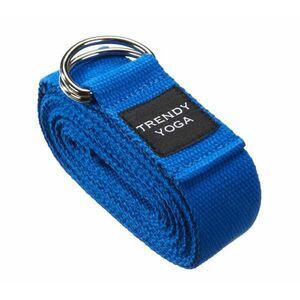 Trendy Yoga Belt jógaheveder fém csattal Szín: kék kép