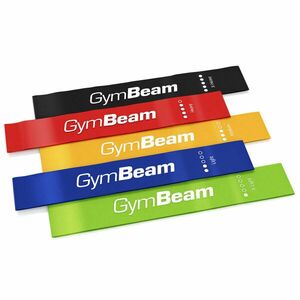 GymBeam Resistance 5 Set erősítő gumiszalag szett kép