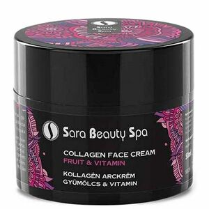 Sara Beauty Spa kollagénes arckrém - Gyümölcsök és vitaminok kép
