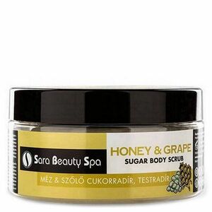 Sara Beauty Spa cukor bőrradír - Méz és szőlő kép