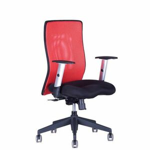 OfficePro Calypso XL ergonomikus irodai szék Szín: piros, Fejtámla: fejtámla nélküli kép