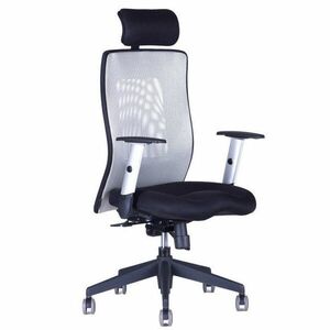 OfficePro Calypso XL ergonomikus irodai szék Szín: szürke, Fejtámla: fejtámlával együtt kép