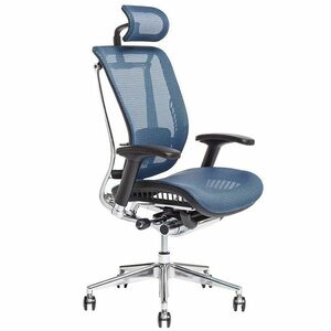 OfficePro Lacerta ergonomikus irodai szék Szín: kék kép
