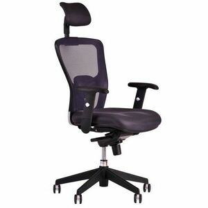 OfficePro Dike ergonomikus irodai szék Szín: fekete, Fejtámla: fejtámlával együtt kép