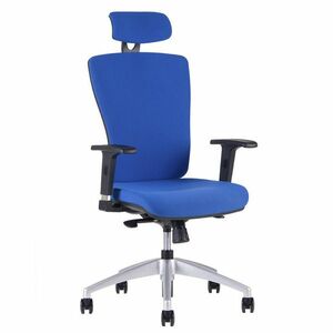 OfficePro Halia ergonomikus irodai szék Szín: kék, Fejtámla: fejtámlával együtt kép