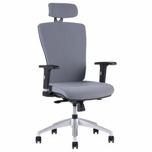 OfficePro Halia ergonomikus irodai szék Szín: szürke, Fejtámla: fejtámlával együtt kép