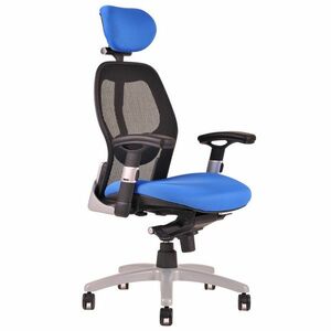 OfficePro Saturn ergonomikus irodai szék Szín: kék kép