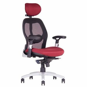 OfficePro Saturn ergonomikus irodai szék Szín: borvörös kép
