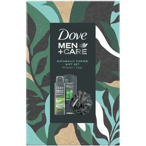 DOVE Men+Care ajándékcsomag férfiaknak fürdőszivaccsal kép