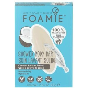 FOAMIE Shower Body Bar Shake Your Coconuts 80 g kép