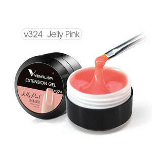 Venalisa builder gel 15 ml V324/Jelly pink (hosszabbító zselé) kép