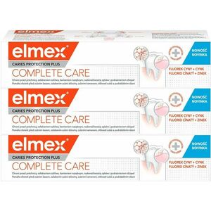 ELMEX Caries Protection Plus Complete Care 3x 75 ml kép