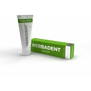 HERBADENT Fresh Herbs gyógynövényes fogkrém 75 g kép