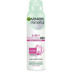 GARNIER Mineral Protection Cotton 48H Spray Antiperspirant 150 ml kép