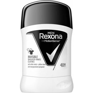 Rexona Men Invisible Black + White Izzadásgátló stift férfiaknak 50 ml kép