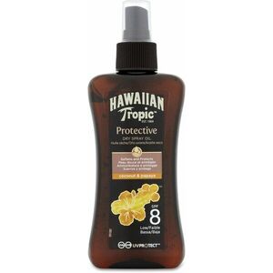 HAWAIIAN TROPIC Protective Dry Spray Oil SPF8 200 ml kép