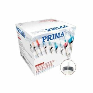 Egyszeri használatos fecskendők – Prima, 20ml, tű 18G, 1 1/2' (1.2 x 38mm), rózsaszín, Luer Slip, gumi dugattyú, sterilek, 50 db. kép