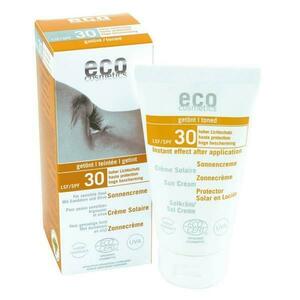 Bio Napvédő Krém Magas Védelemmel SPF 30 Színezett Eco Cosmetics, 75ml kép