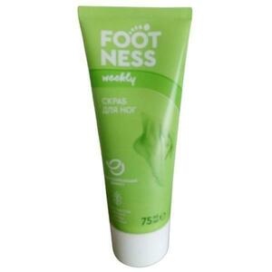 Hámlasztó/Exfoliáló Lábkrém Foot Scrub Footness, 75 ml kép