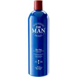 Férfi Sampon, Balzsam és Tusfürdő - Chi Man The One 3-in-1 Shampoo, Conditioner & Body Wash, 739 ml kép