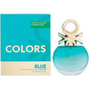 Női Parfüm/Eau de Toilette Colors de Benetton Blue for Her United Colors of Benetton, 50 ml kép