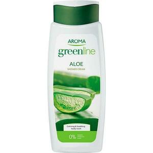 Aloé Vera Krémtusfürdő - Aroma GreenLine Aloe Shower Cream, 400 ml kép