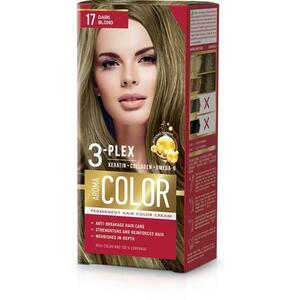 Tartós Krémhajfesték - Aroma Color Permanent Hair Color Cream, 17 Dark Blond, 90 ml kép