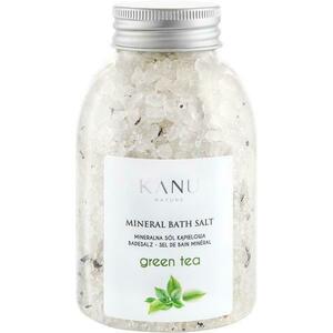 Ásványi Fürdősó Zöld Tea Kivonattal - KANU Nature Mineral Bath Salt Green Tea, 350 g kép