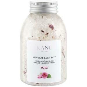 Ásványi Fürdősó Rózsával - KANU Nature Mineral Bath Salt Rose, 350 g kép