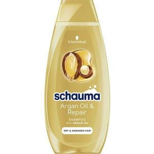 Javító Sampon Argánolajjal Száraz és Sérült Hajra - Schwarzkopf Schauma Argan Oil & Repair Shampoo with Argan Oil Dry & Damaged Hair, 400 ml kép