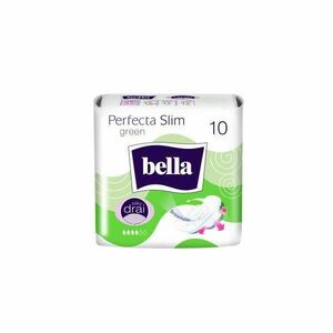 Tisztasági Betét - Bella Perfecta Slim Green Silky Drai, 10 db. kép