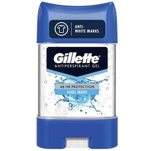 Izzadásgátló Dezodor Gél Stick - Gillette Cool Wave Anti-White Marks, 70 ml kép