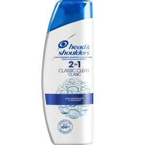 Korpásodás Elleni Sampon és Balzsam 2-az-1-ben, Klaszikus - Head&Shoulders Anti-Dandruff Shampoo & Conditioner 2in 1 Classic Clean, 200 ml kép