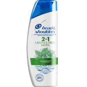 Mentolos Korpásodás Elleni 2-az-1-ben Sampon és Balzsam - Head&Shoulders Anti-dandruff Shampoo& Conditioner 2in 1 Menthol Fresh, 360 ml kép