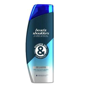 Korpásodás Elleni Sampon és Mélytisztító Tusfürdő, Férfiaknak - Head&Shoulders Anti-Dandru Shower Gel& Shampoo Deep Cleansing, 360 ml kép